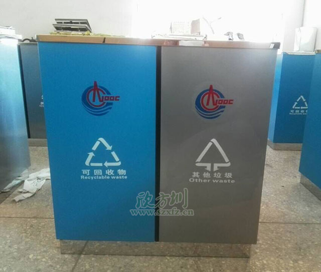 欣方圳戶(hù)外鋼制垃圾桶 耐高溫抗腐蝕