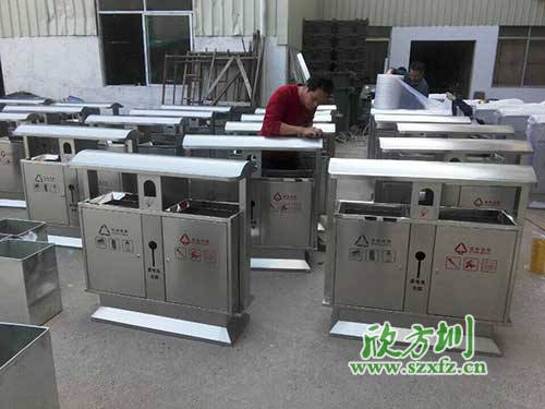 江西撫州如何選購好的不銹鋼分類垃圾桶？